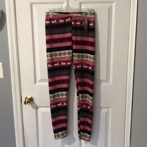 Fleece leggings